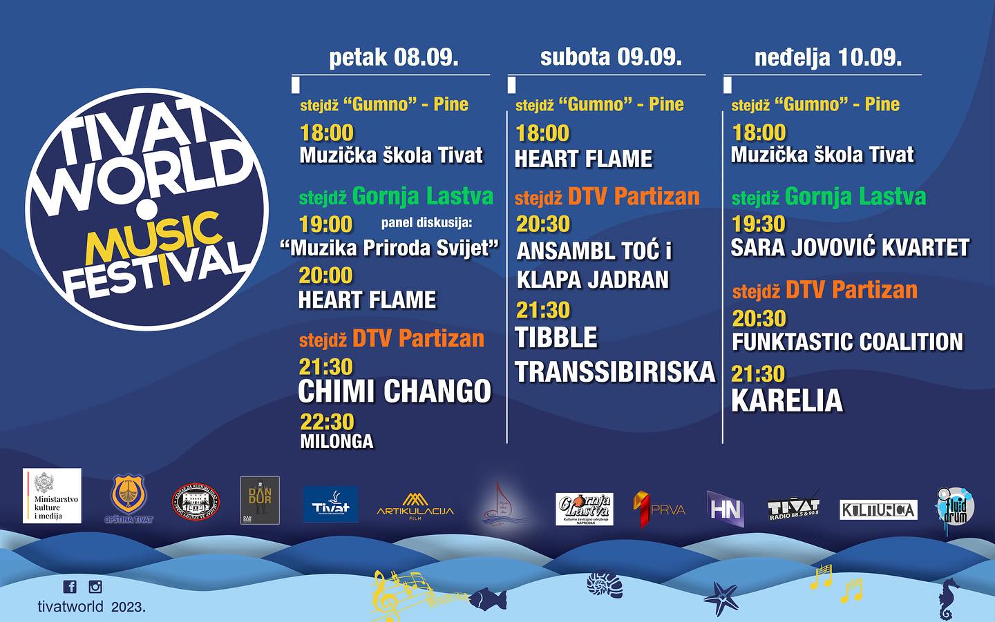 The Seventh Edition of Tivat World Music Festival Begins